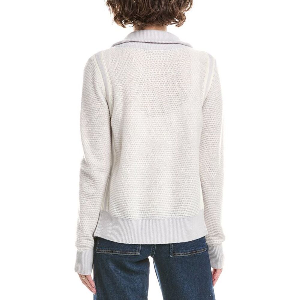 Raffi Womens Wool & Cashmere-Blend Jacket, Grey - Picture 2 of 3